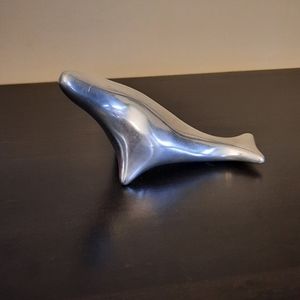 Vintage Hoselton Polished Aluminum Seal Sculpture